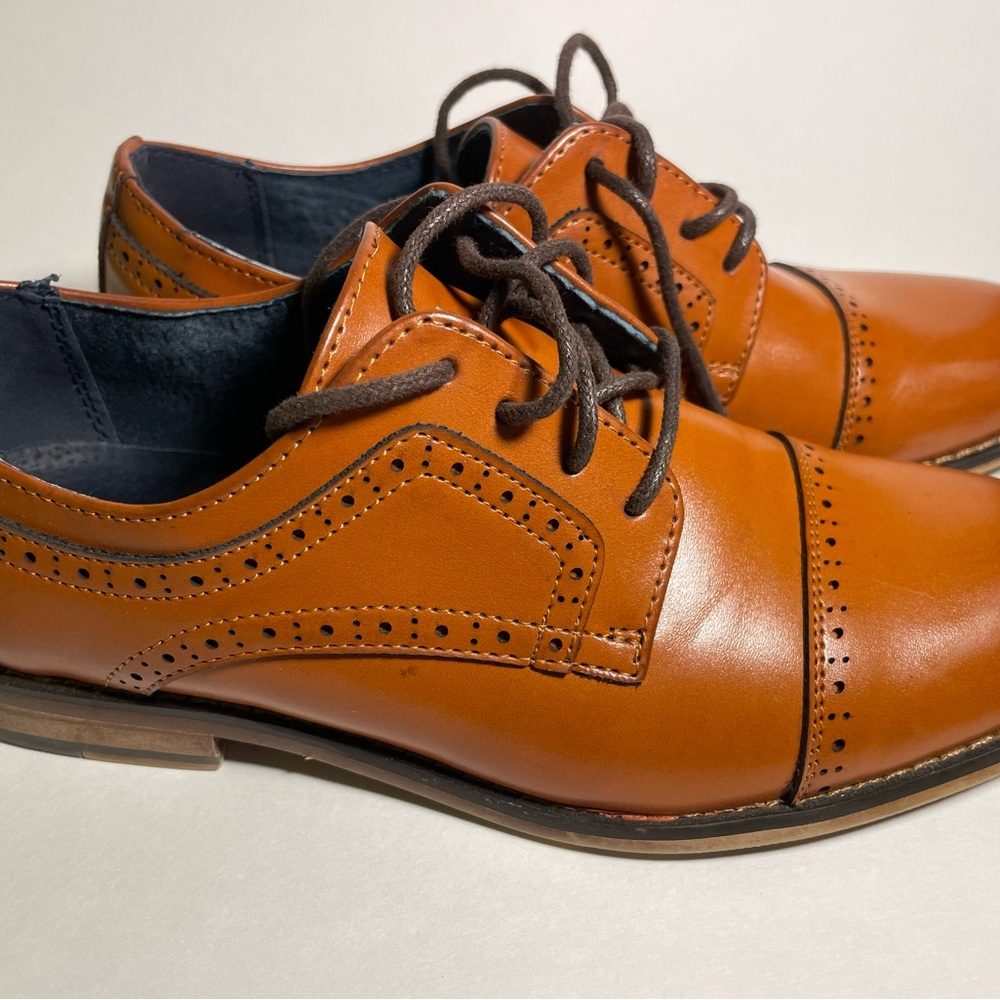 Bruno Marc Brown Dress Shoes